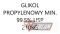 Glikol Propylenowy 99.5% USP - 210kg (~200L)